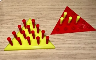 Solitaire triangle Solitär