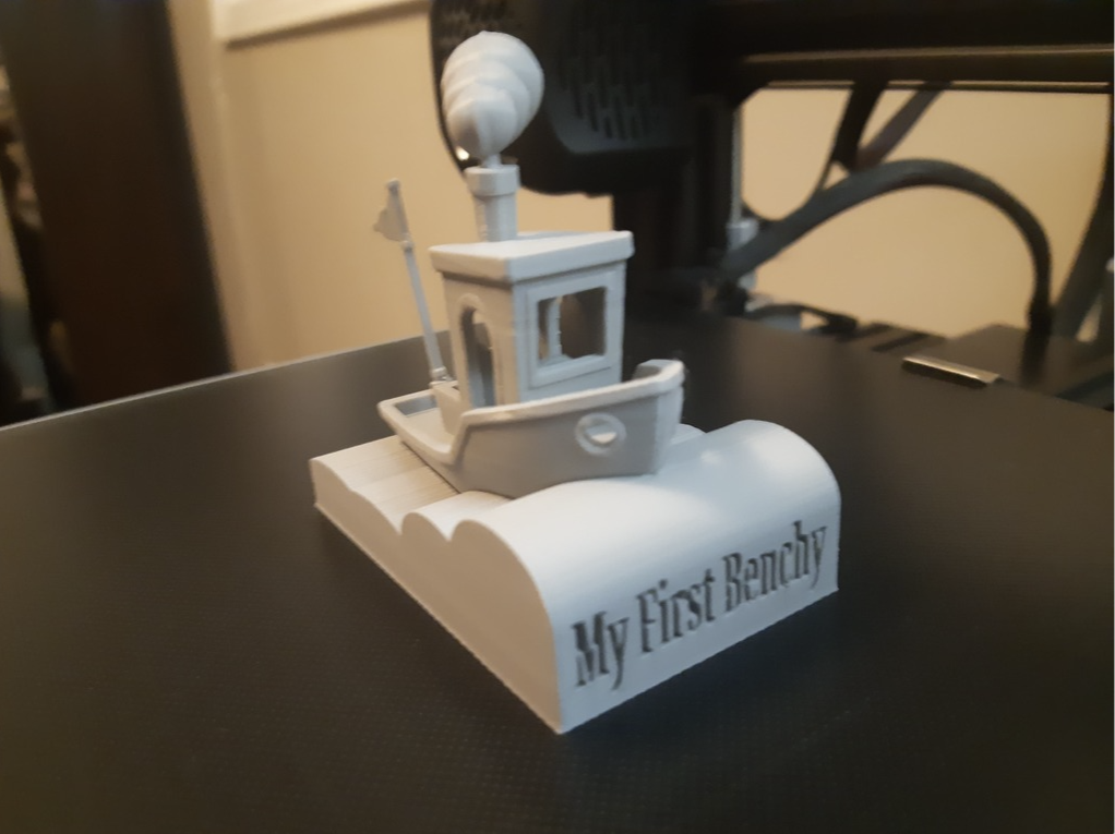 My First Benchy Display por Quake | Descargar modelo STL gratuito ...