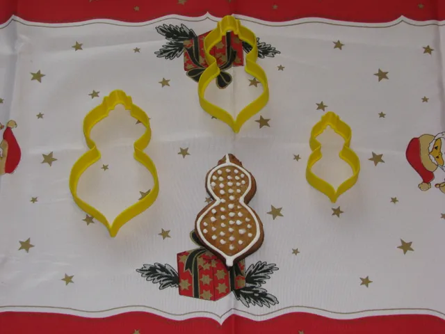 Christmas ornament gingerbread or cookie cutter