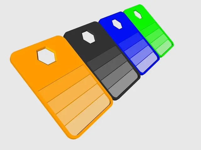 Filament Color Swatch (Print in 0.1mm layer height)