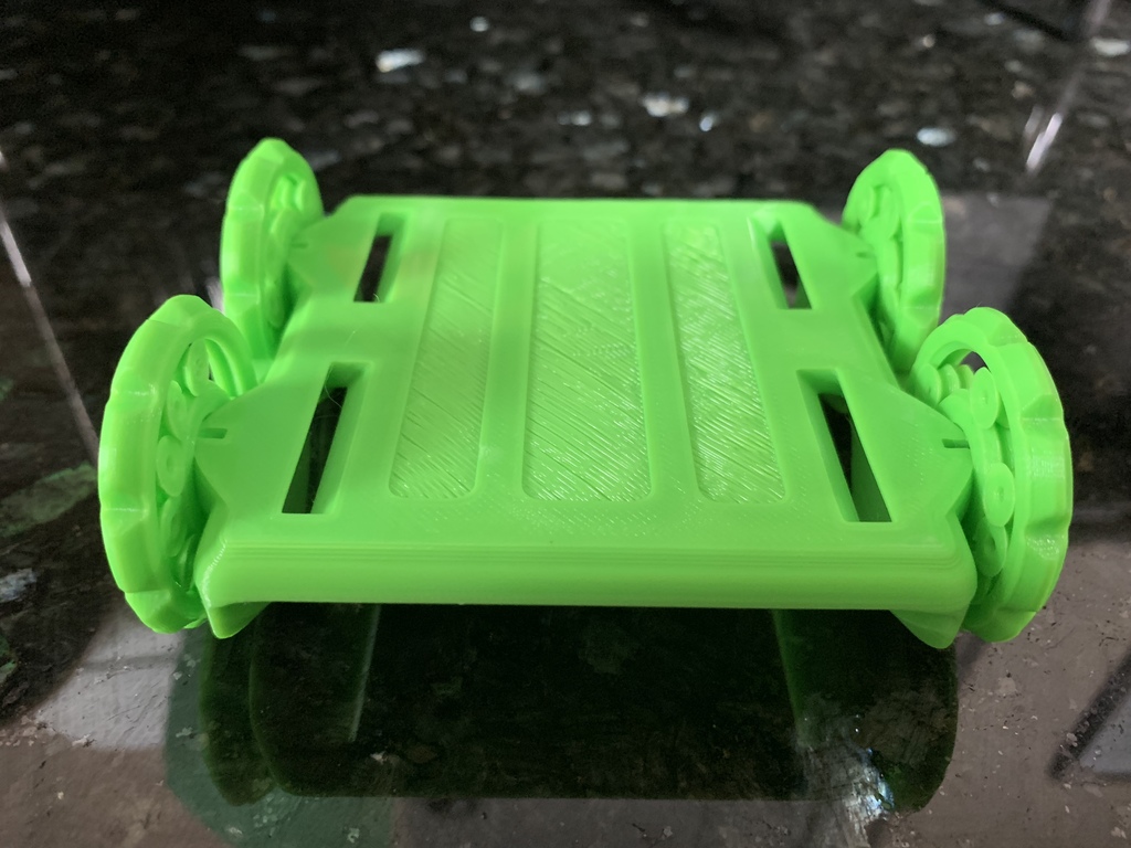 Fully Printable Guinea Pig Wheelchair V2 (just need straps) by J Lake 3D Download free STL