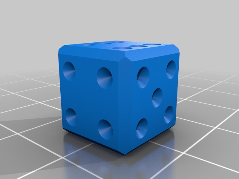 12mm Dice V2 by J Lake 3D | Download free STL model | Printables.com