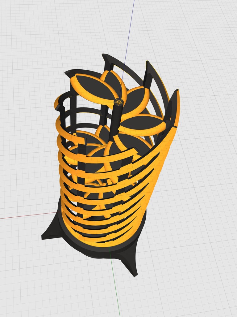 Crazy Twisted See Through Dice Tower V3 by J Lake 3D | Download free ...