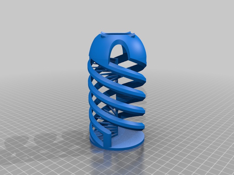 Crazy Evil Twisted See Through Dice Tower V2 (Read Description)