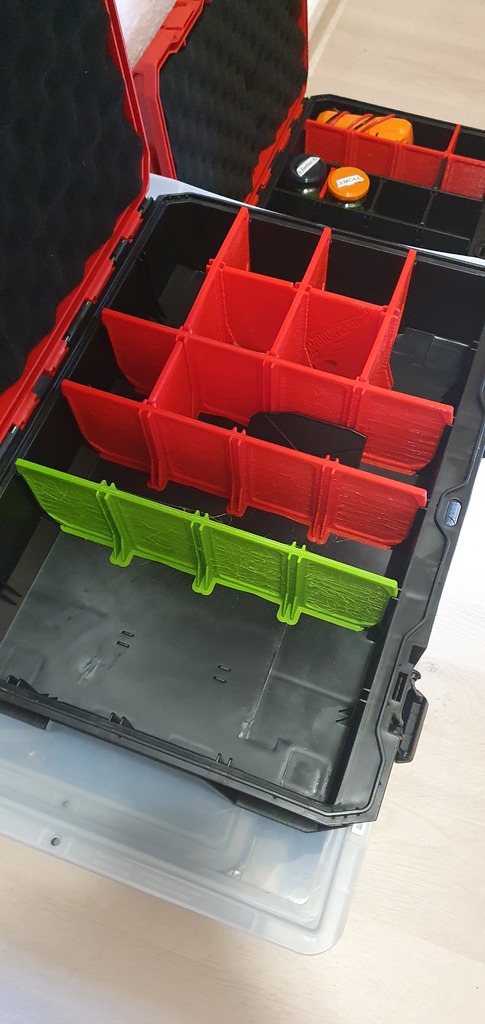 Miniatura 2 do modelo 3D Einhell  E-Case Box divider -Update