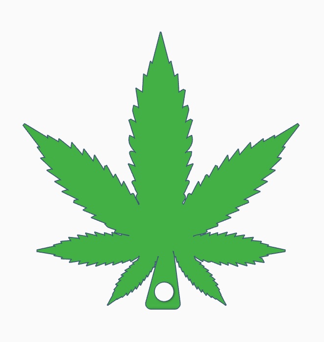 hemp keyring — miniatura 2