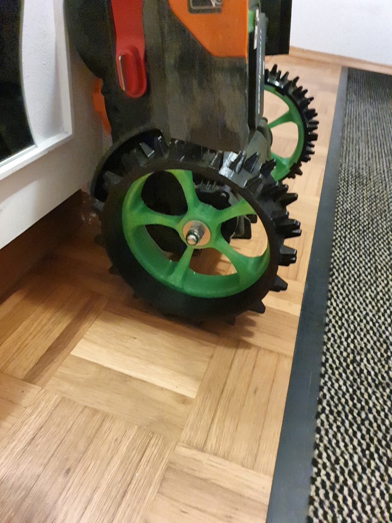 Worx Landroid Robot S500 i Upgrade 2. Back Wheels 2.3 Tire 70mm