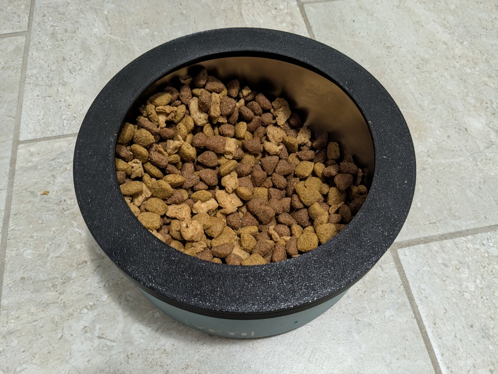 Yeti Boomer 8 dog food bowl anti-spill ring
