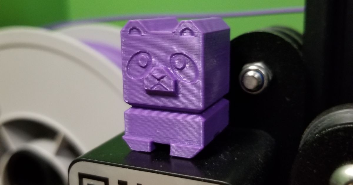 Calibration Panda by FastOrange Download free STL model