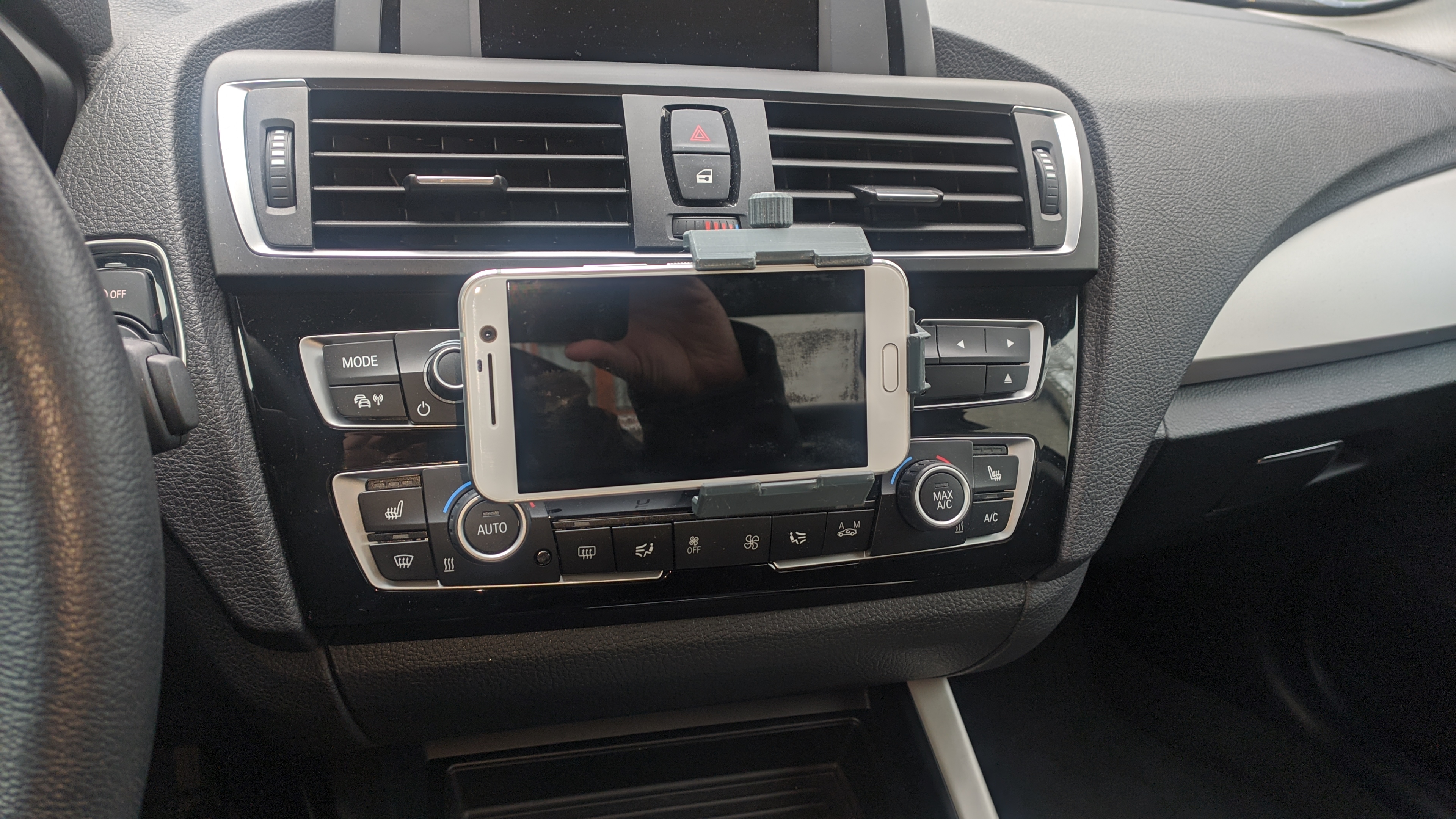 Smartphone mount for CD drive