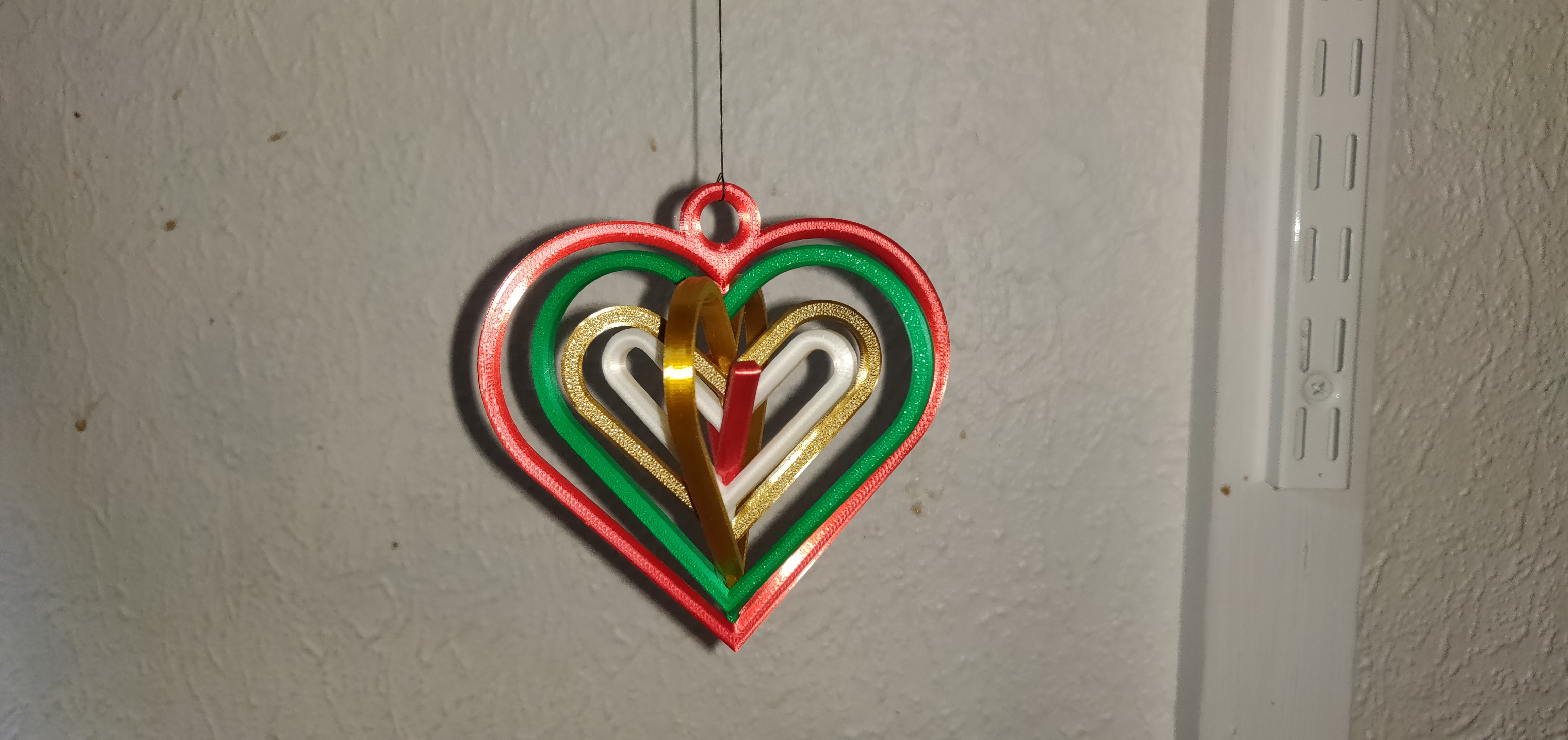 Christmas hearts
