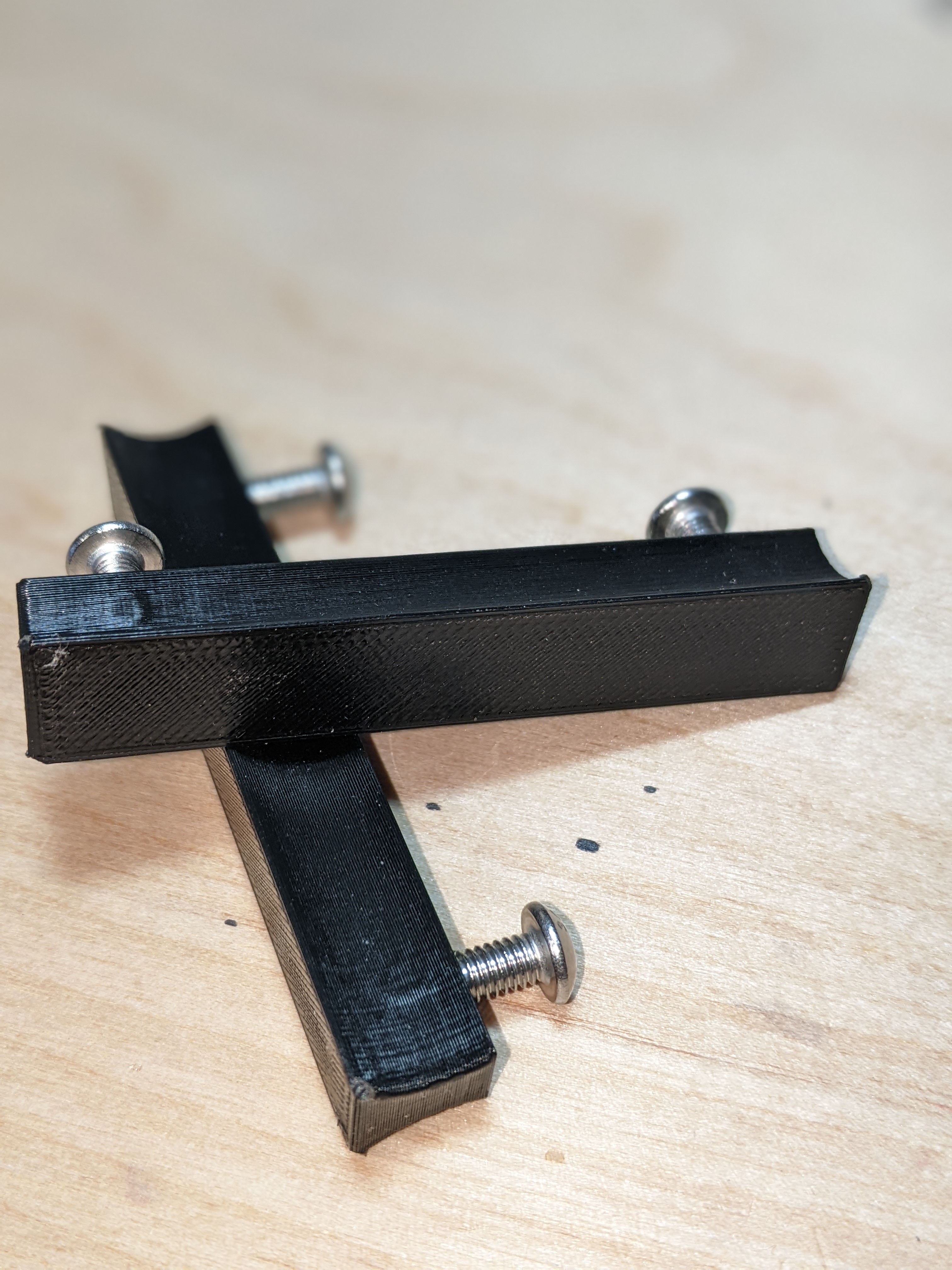 Plexiglass Door Handles - Low Profile