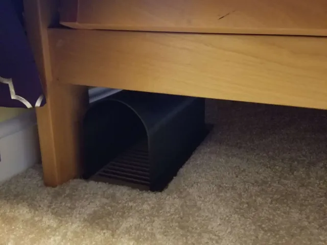 HVAC Vent Air Deflector — foto autora