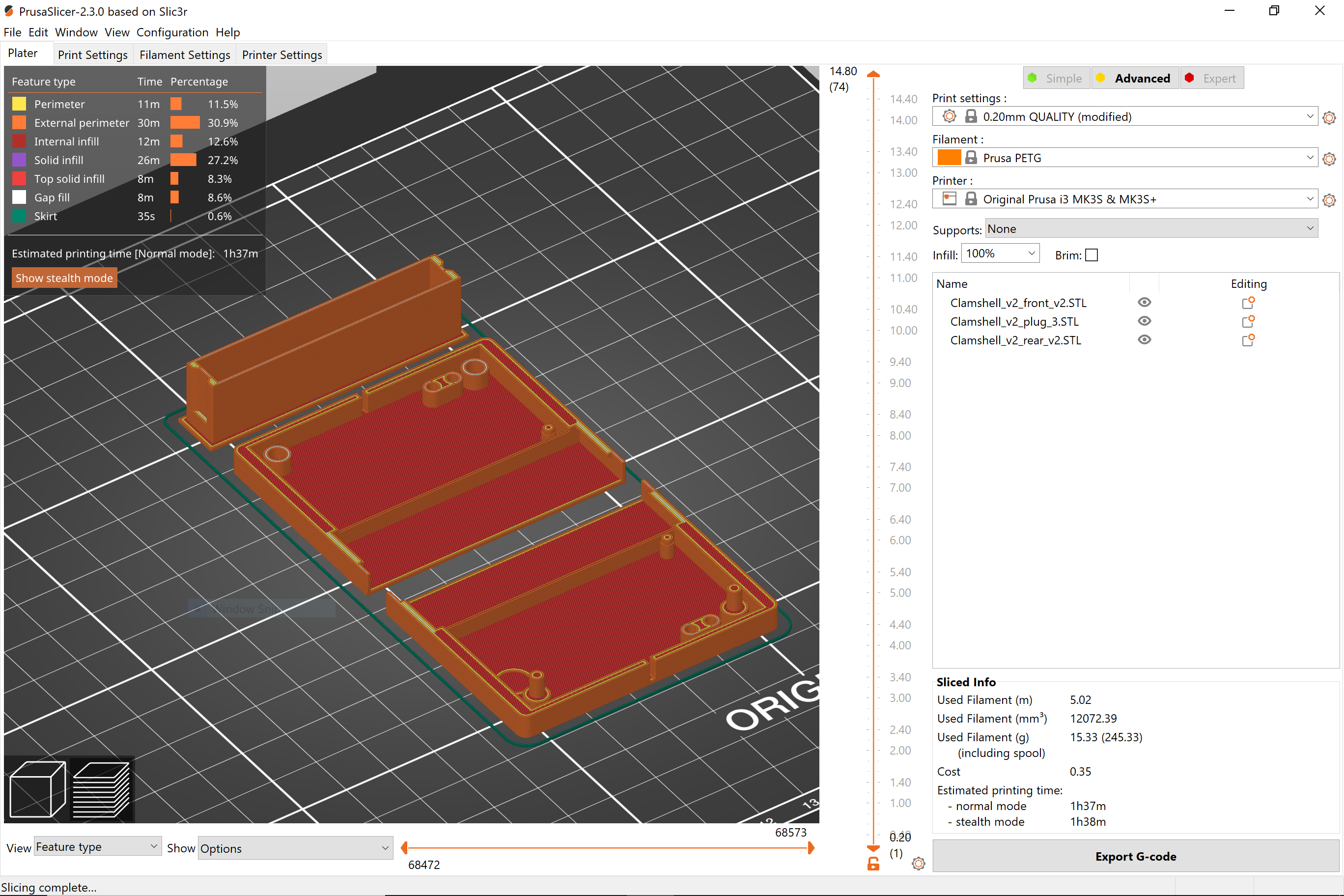 P2 Clam Shell by CJMJ | Download free STL model | Printables.com