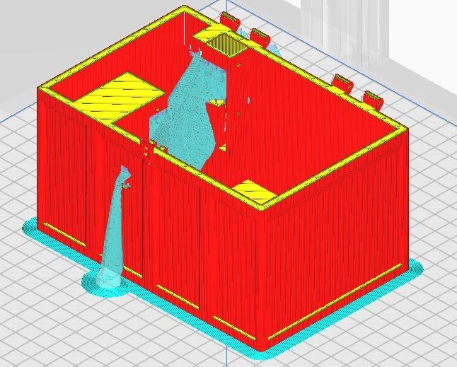 Useless Box Base Less Supports - Better Arm - Corrected diagram