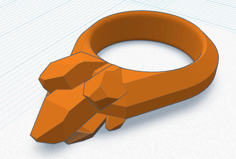 Crystal ring