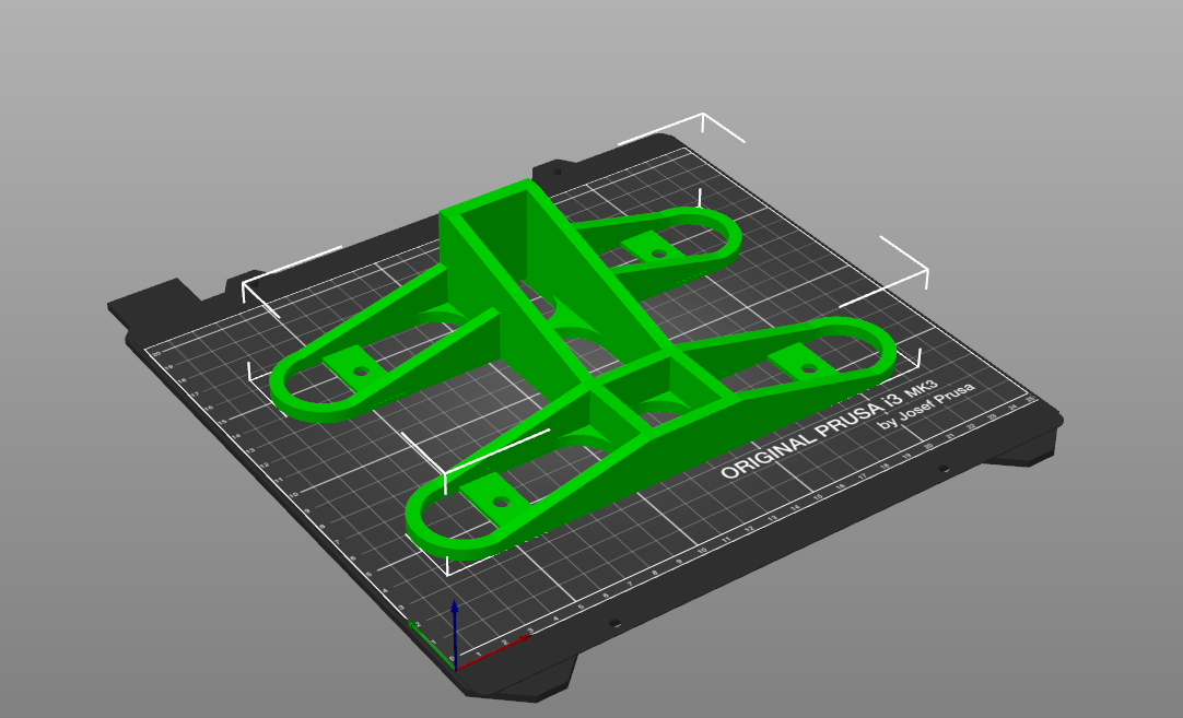Spool Holder mount for Enclosure