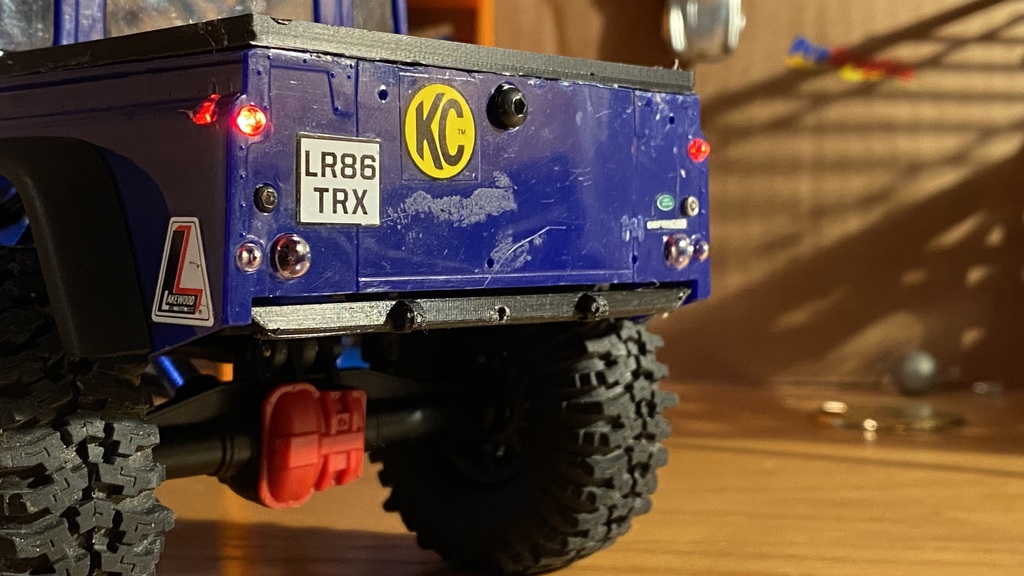 TRX4m Defender high clearance rear bumper V2