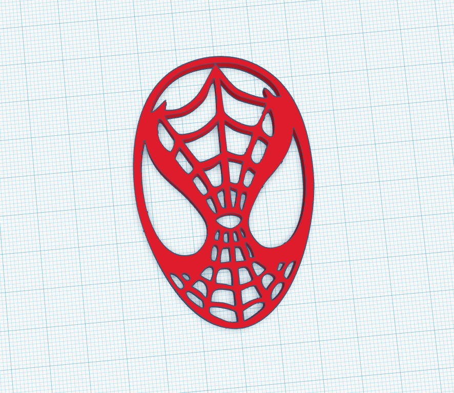 Spiderman Face Mask 1