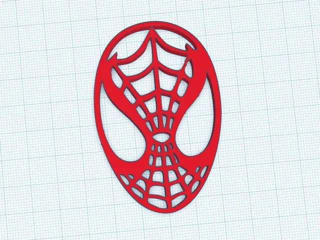 Spiderman Face Mask 1
