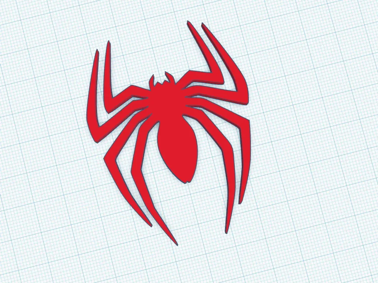 Spiderman Logo 1 por dode513 | Descargar modelo STL gratuito |  