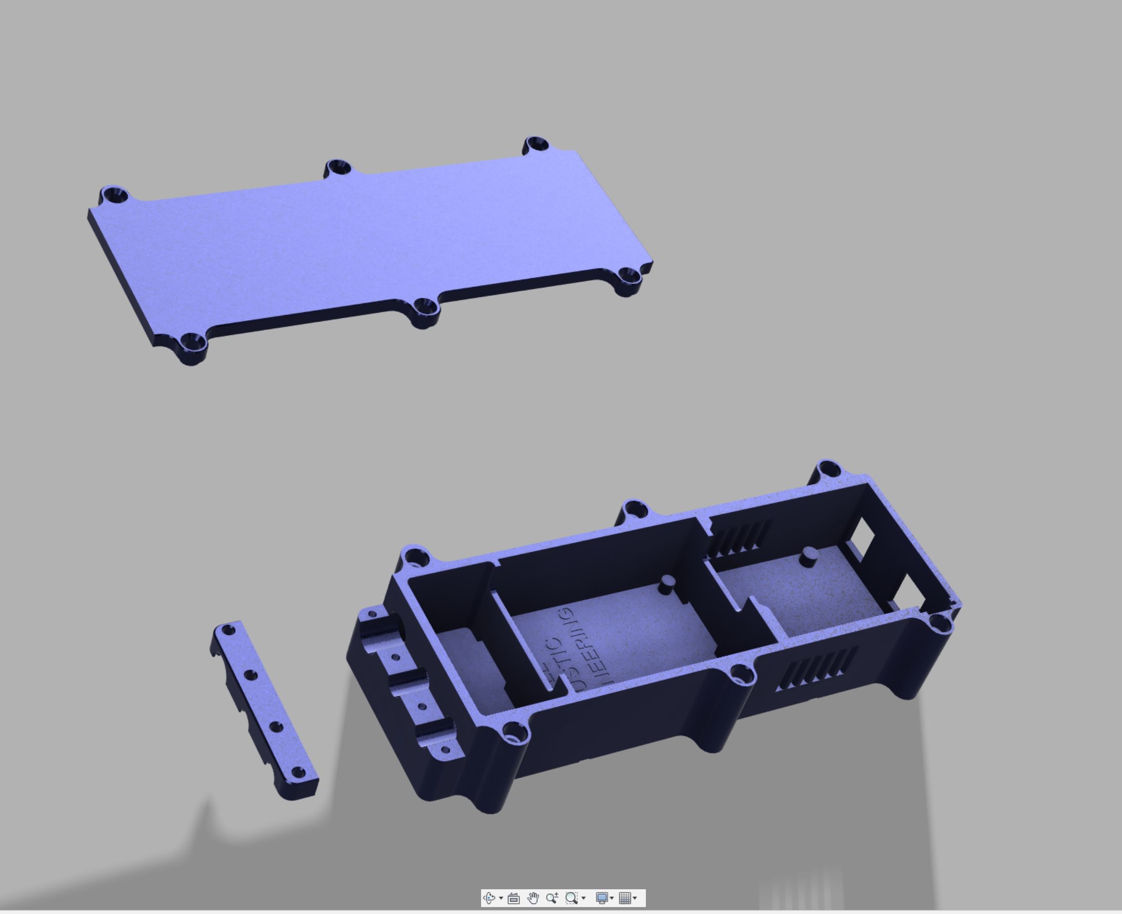 Arduino Uno and 4 way relay board wall mount box with cable grip by ...