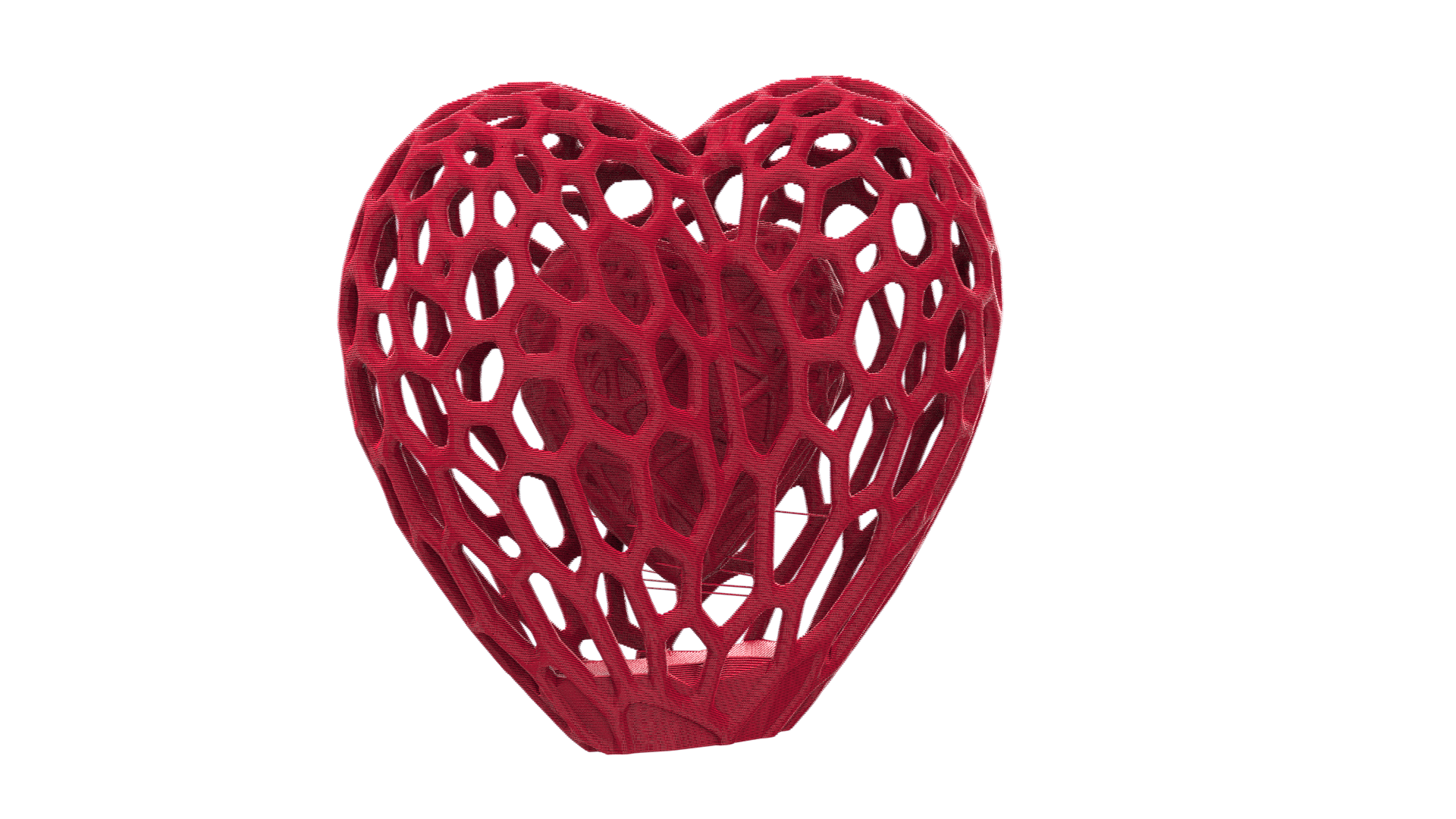 Floating Heart ~ A 3D Printer stress test