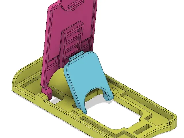 Foldable phone stand