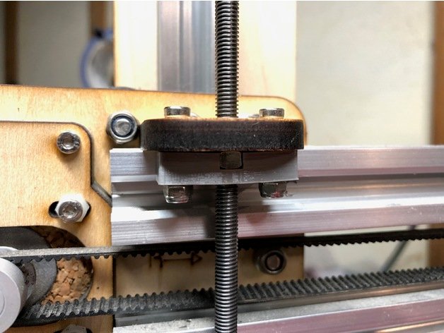 Makerfarm Prusa i3v Captive Z nut fix