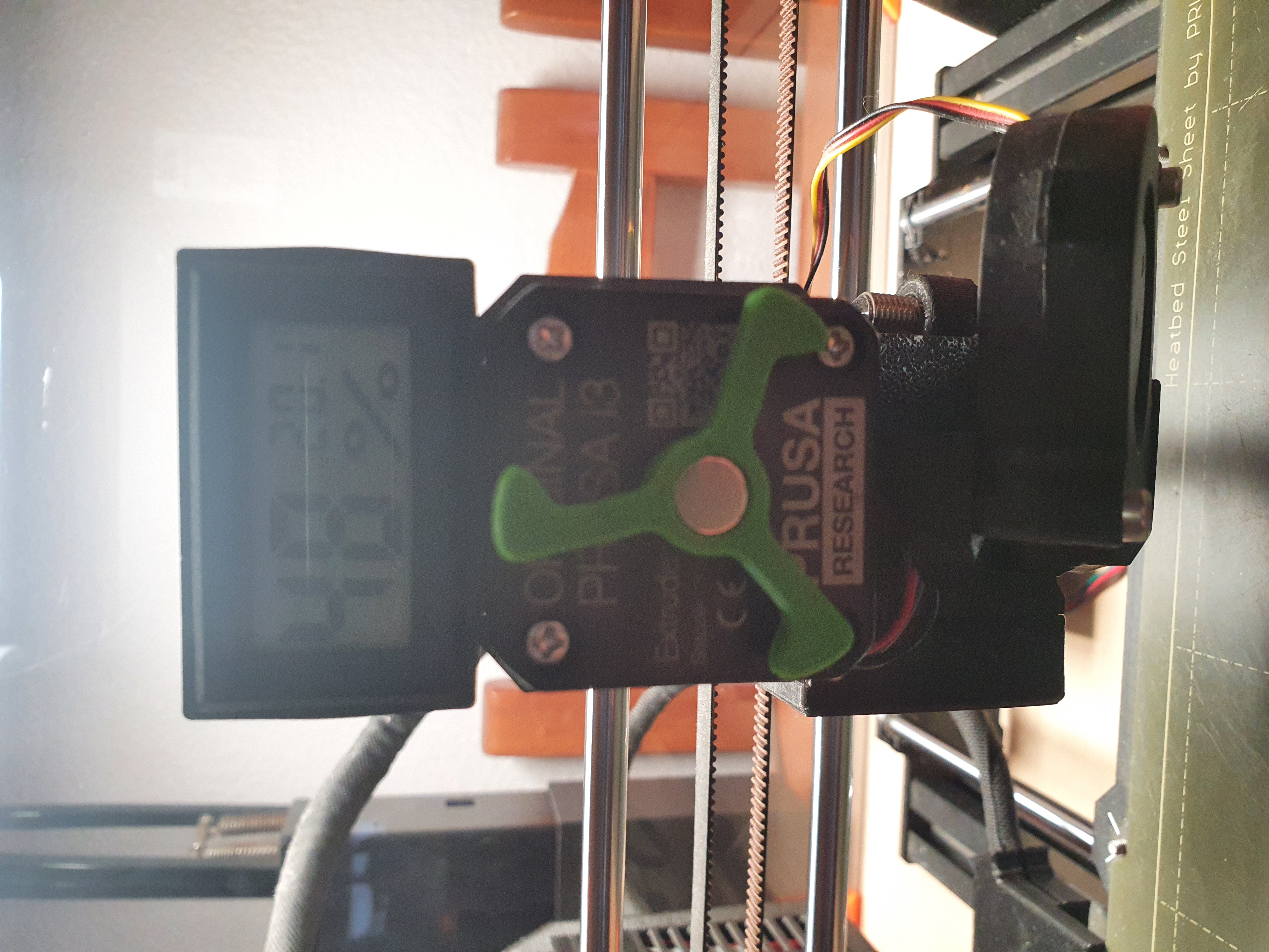 Extruder movement