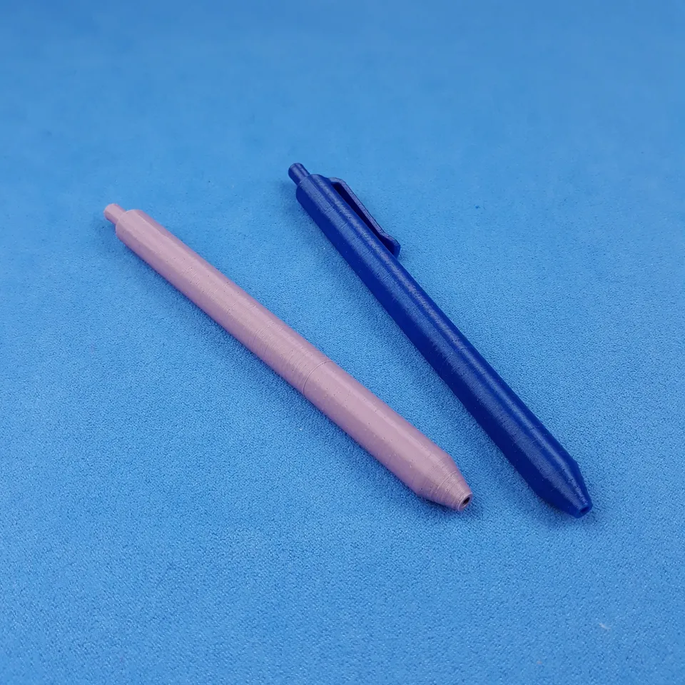 Full 3D Printed Click Pen DIY