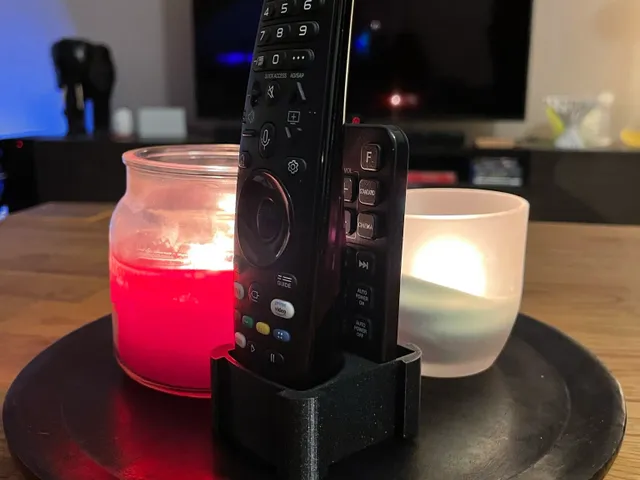 LG remote control table mount