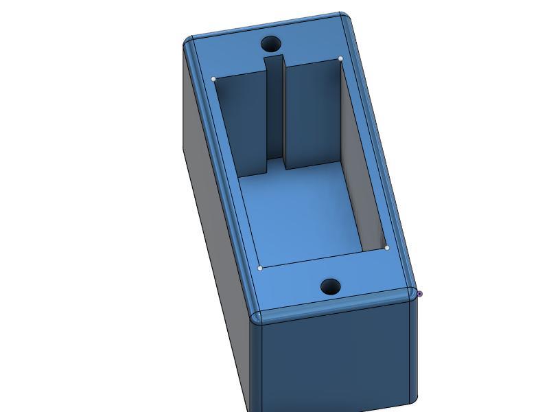 9g Servo GlueOn Mount with Wire Guide by PlaneMaker1968 Download