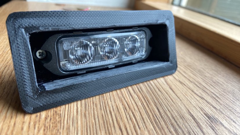 Feniex Fusion 45 degree window mount