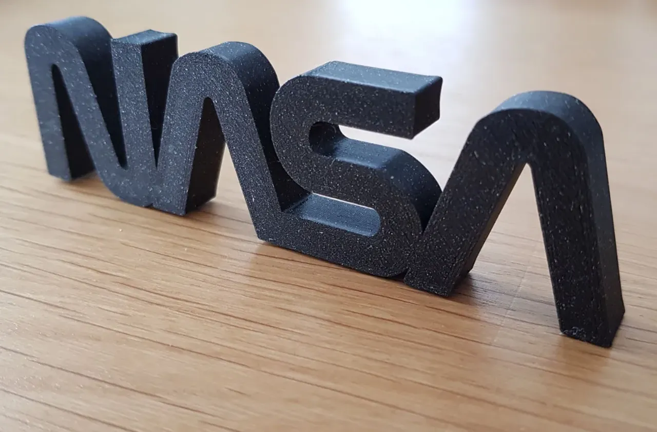 NASA lettering by Msmn | Download free STL model | Printables.com