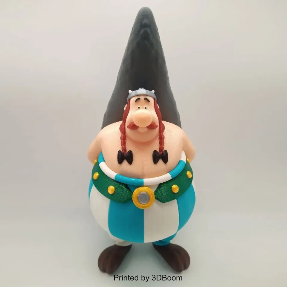 Créer une figurine en impression 3D – Obélix
