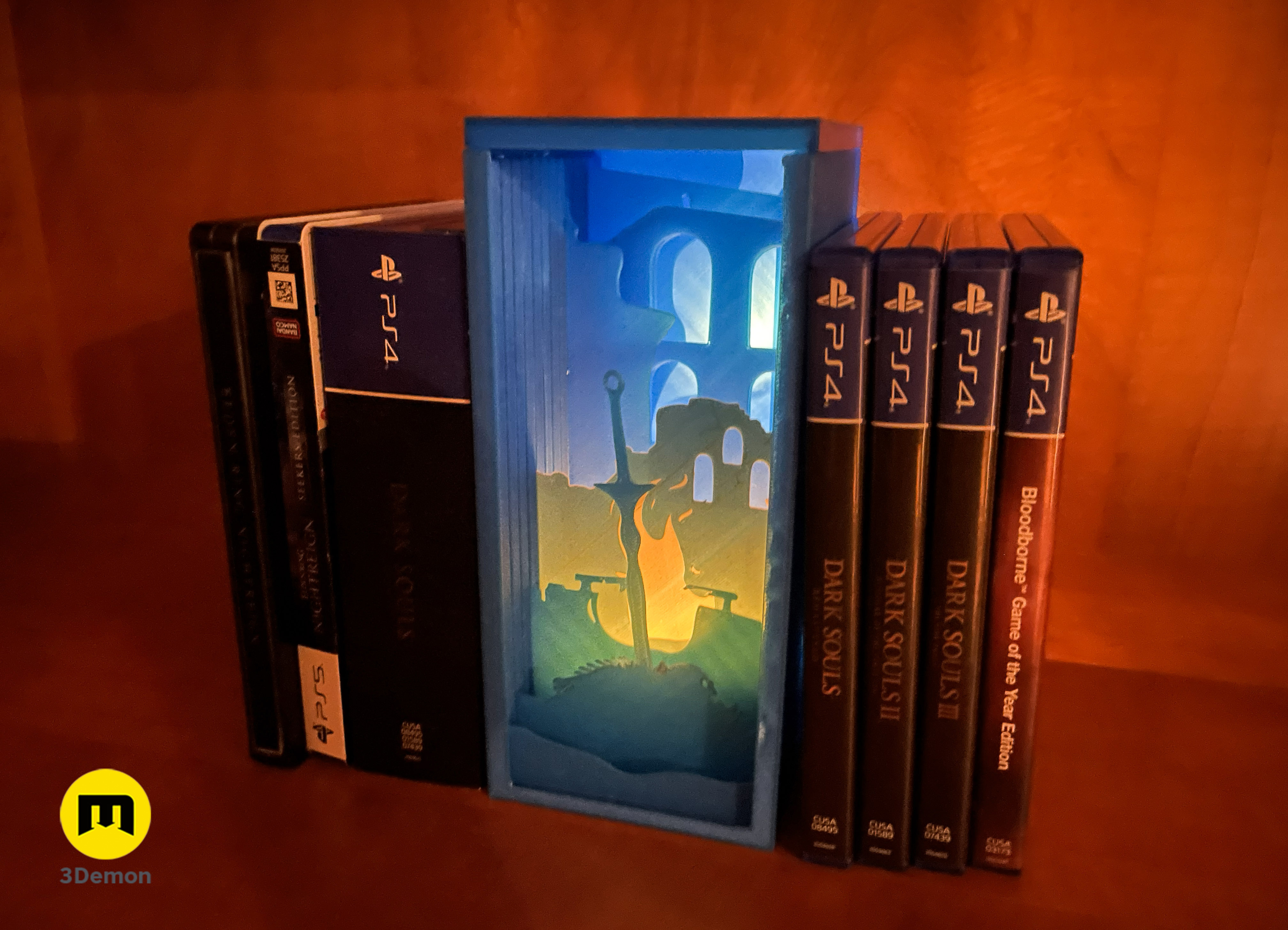 Dark Souls Bonfire Book Nook — miniatura 6