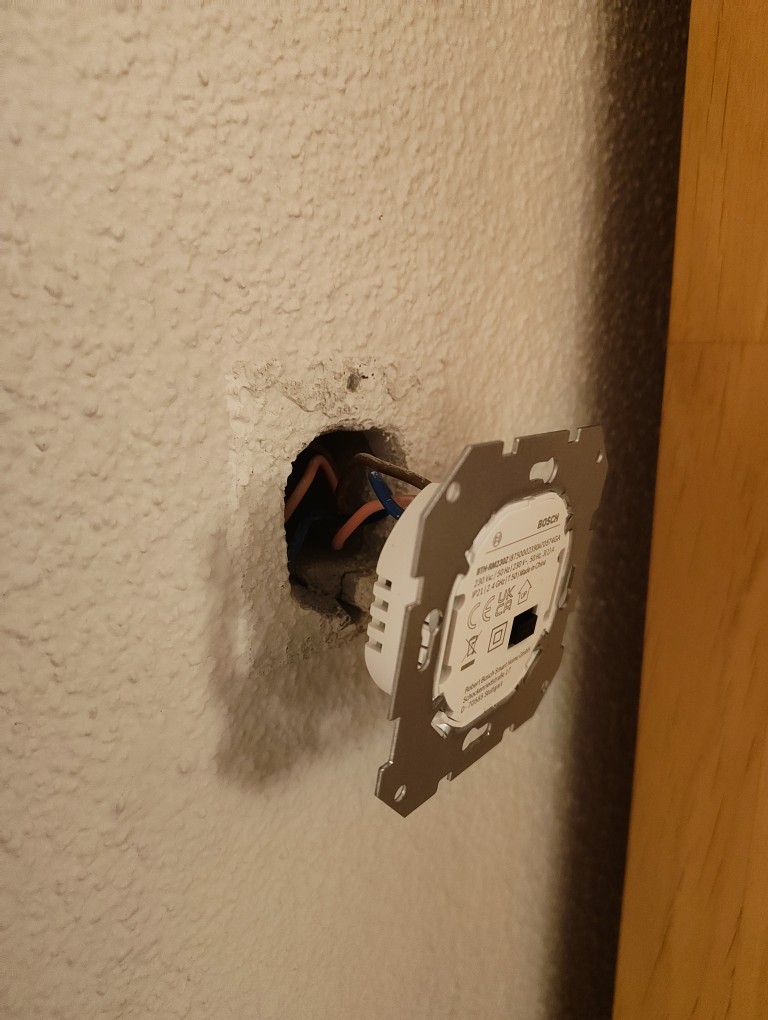 Distance Holder for Bosch Raumthermostat II 230v