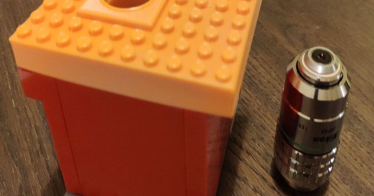 BrickScope alpha version: RMS threaded 8x10 stud brick by NeuroHacks ...