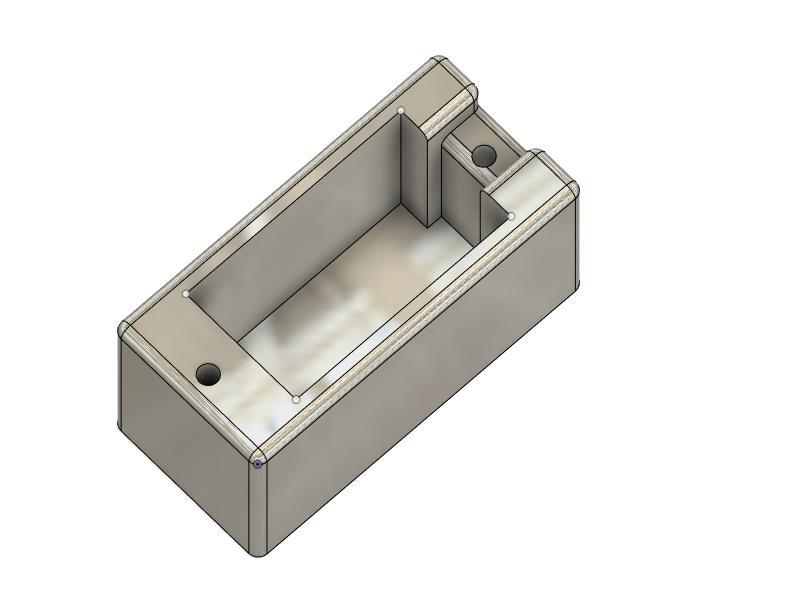 9g Servo Mount with Wire Channel Glue On by PlaneMaker1968 Download