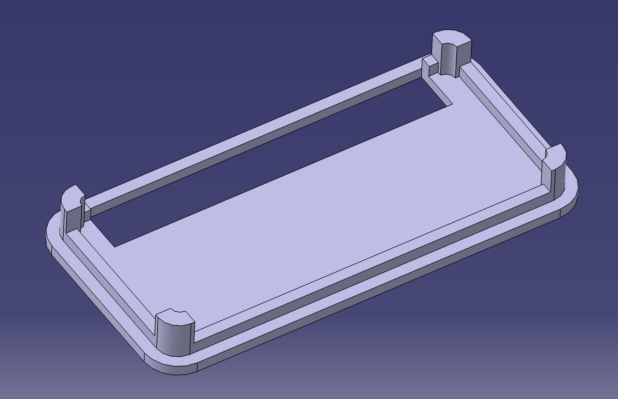 Miniatura 8 do modelo 3D Raspberry Pi Zero case