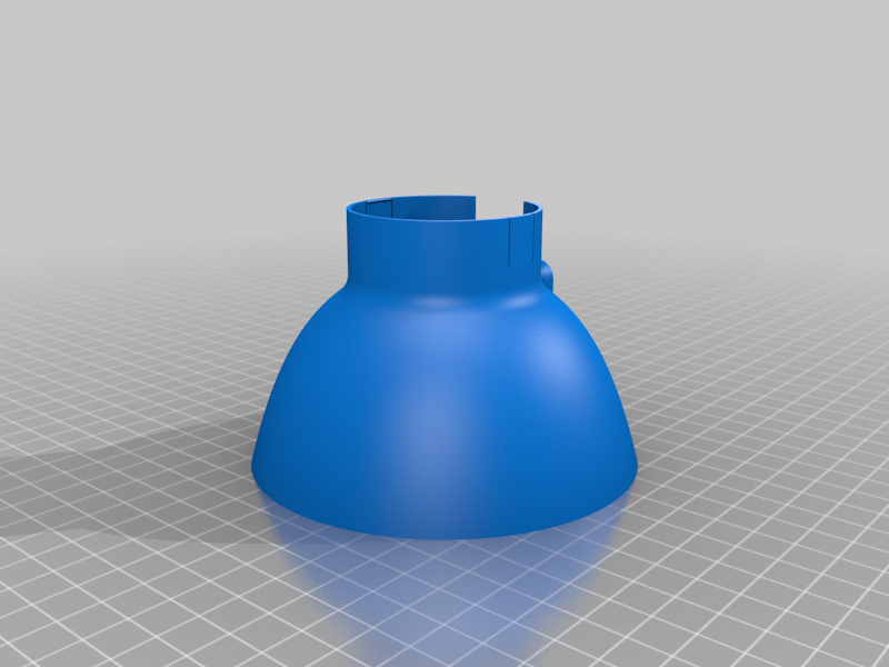 Ikea Upplyst to desk lamp conversion kit by Sulya Download free STL