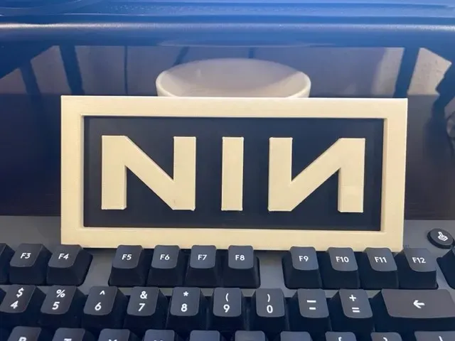 Nine Inch Nails NIN Logo / Sign