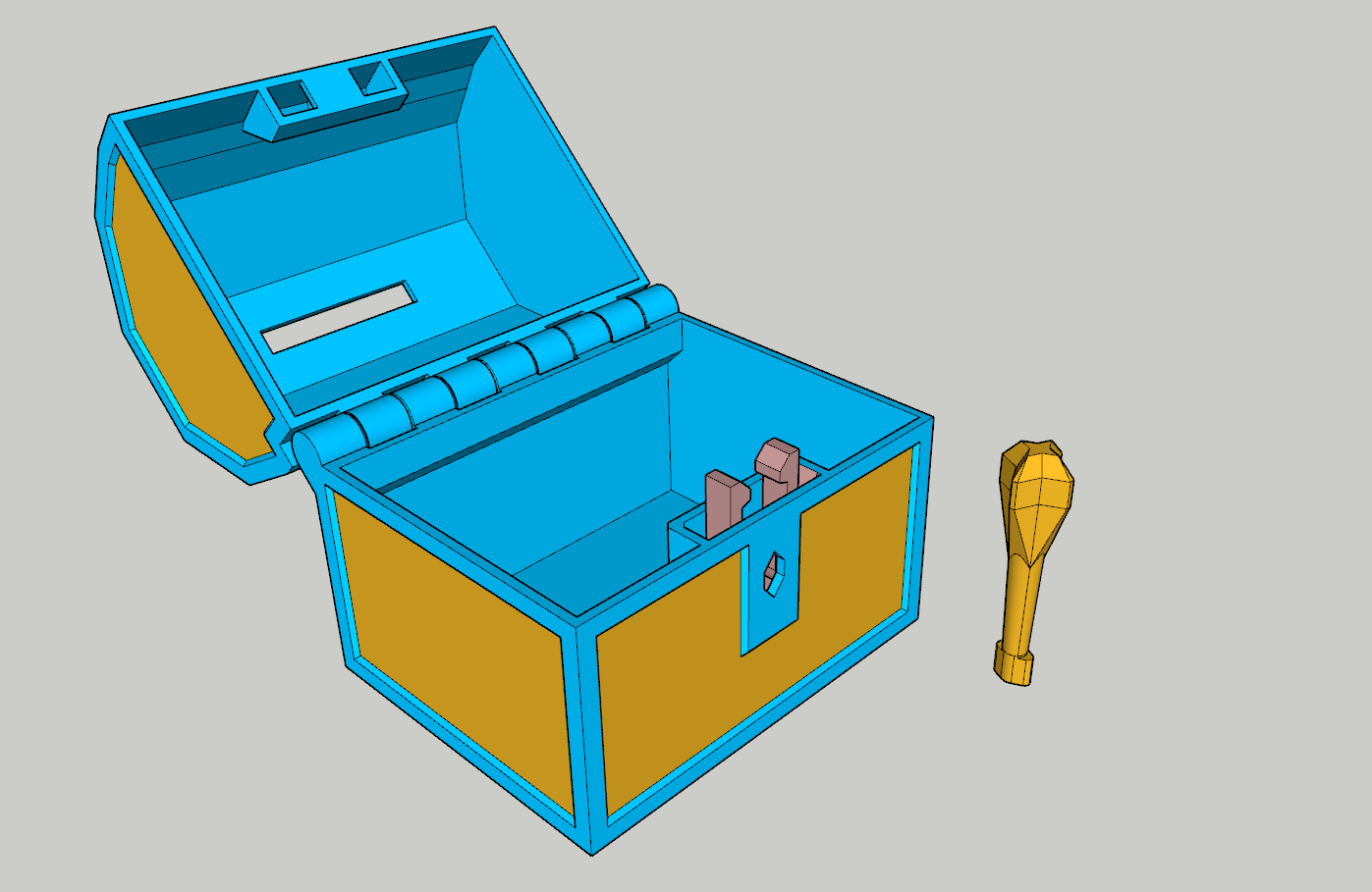 locking-treasure-chest-bank-and-key-print-in-place-by-actualsize