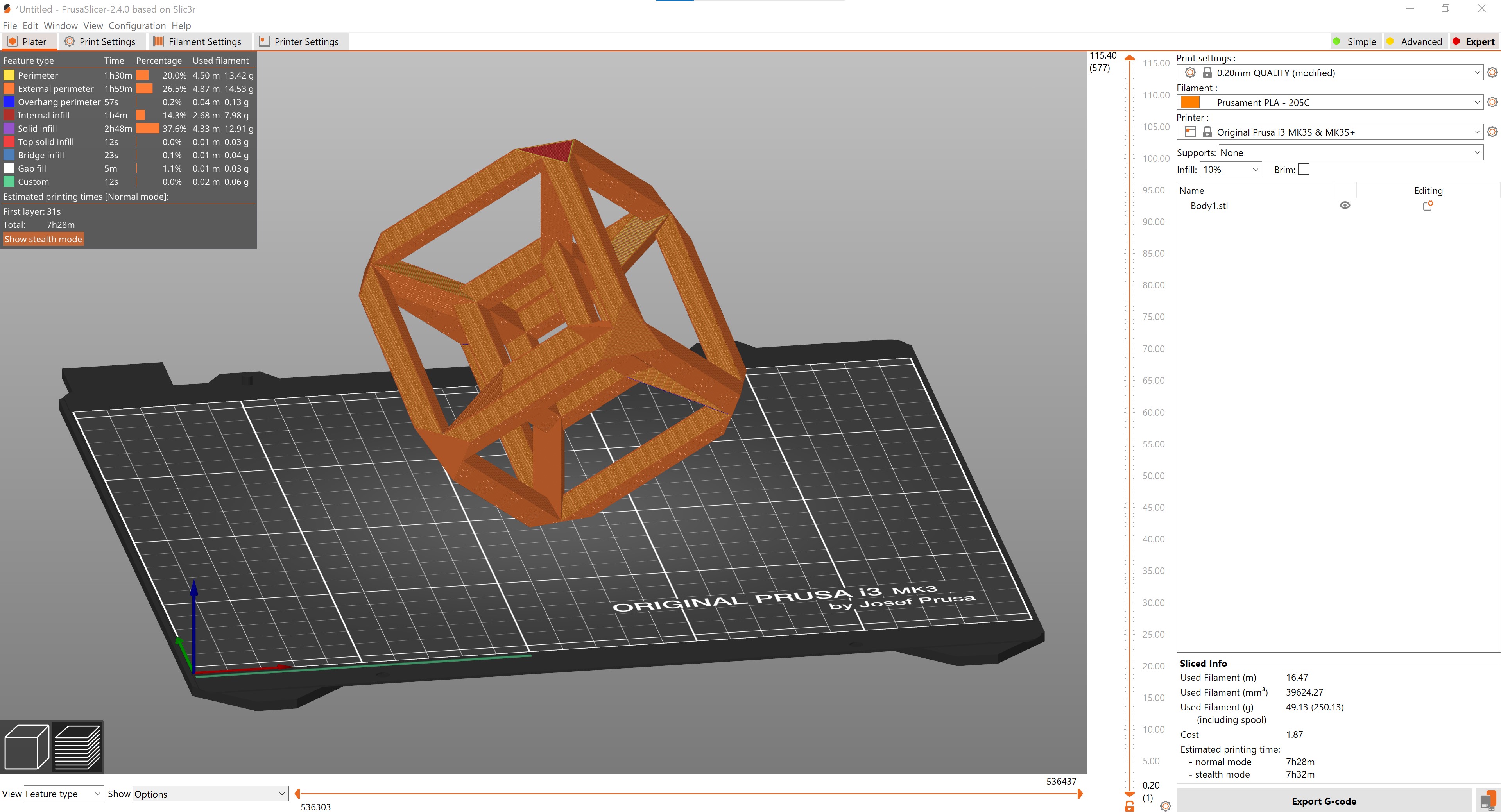 Miniatura 2 do modelo 3D Hypercube Torture Test