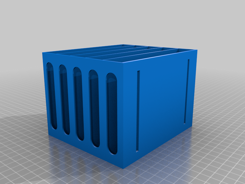 Stackable parts drawers by jimmit Download free STL model