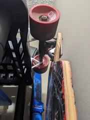 Long board shelving hangers