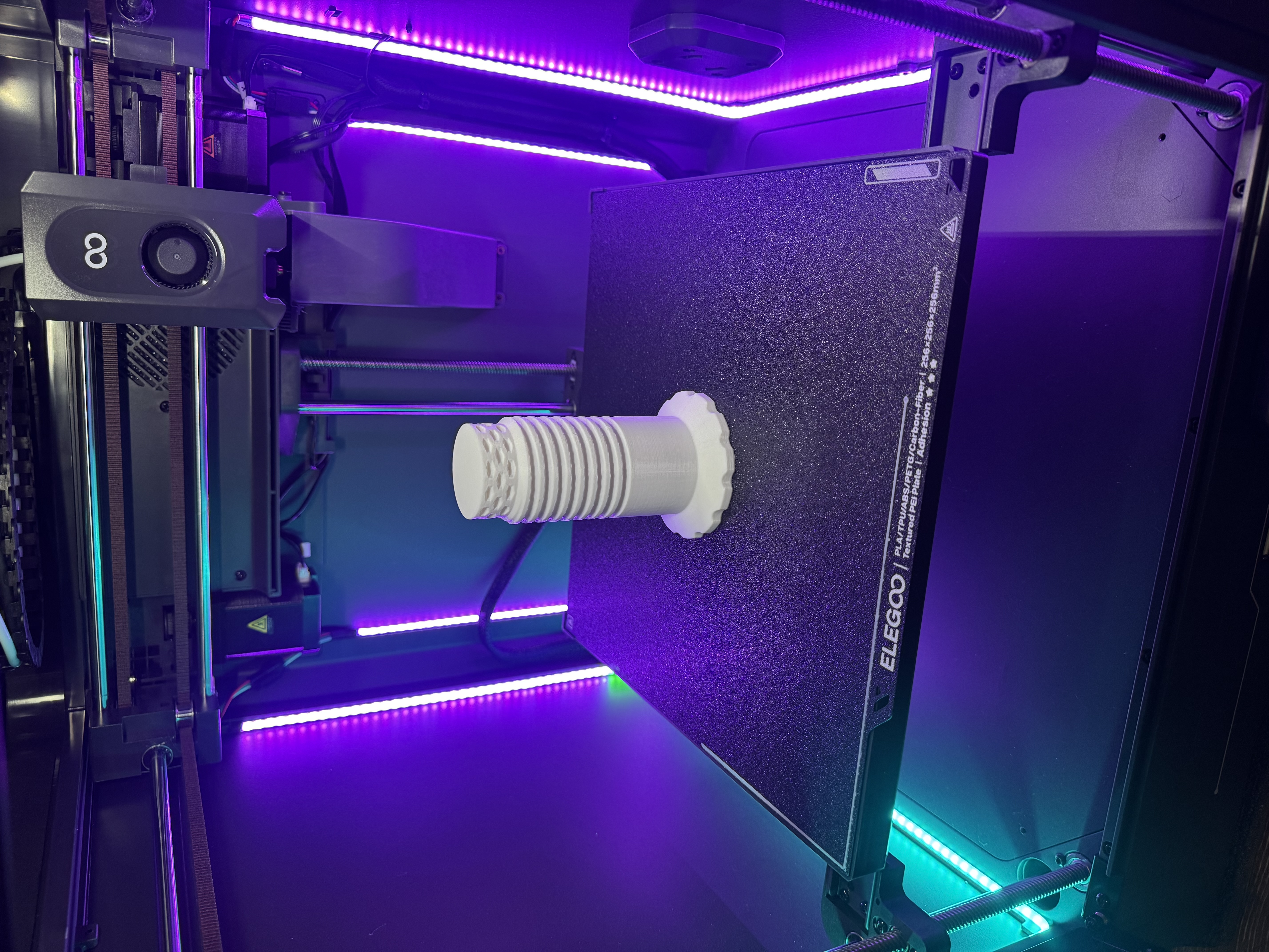 Centauri Carbon Roller Spool Holder with Lock Nut — miniatura 8