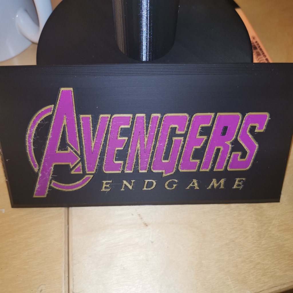 Avengers Endgame Gauntlet stand/base MMU2 ready