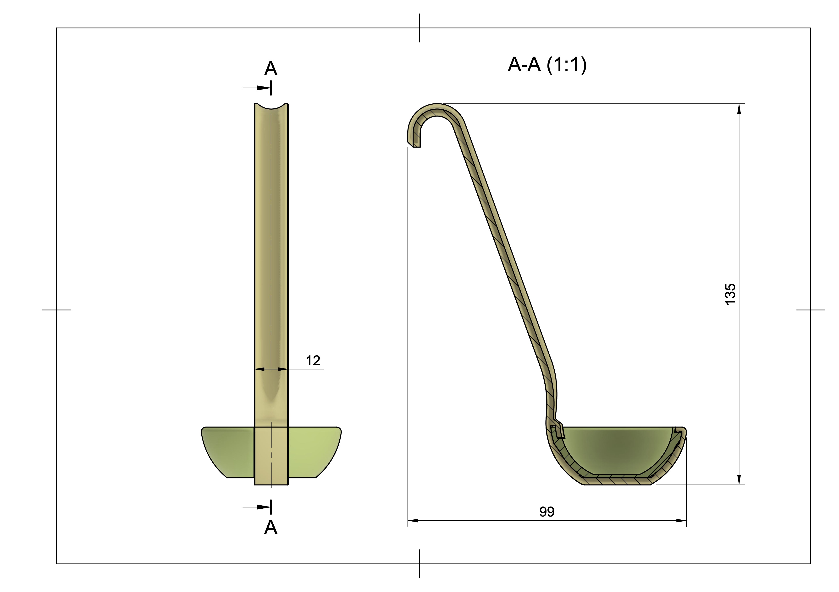 Ladles In Three Different Sizes By Lucky Resistor Download Free STL   Lr2210 40 Ladle Drawing V1 